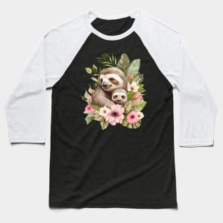 Sloth Baseball T-Shirt